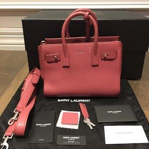 YSL Nano Sac De Jour Dark Pink
